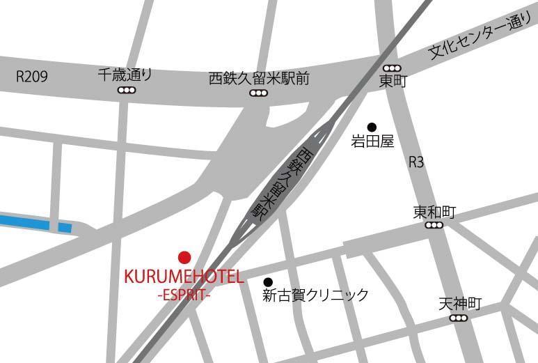 Kurume Hotel Esprit Exterior photo
